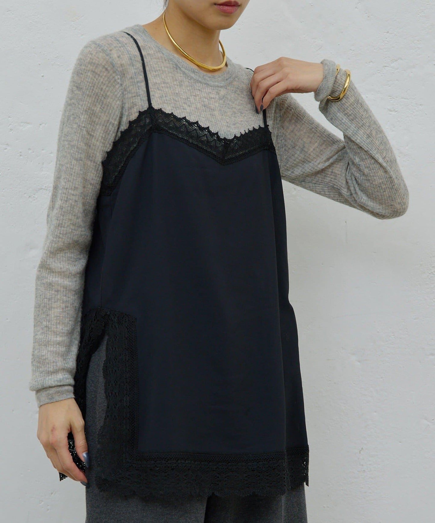 【HERITANOVUM】蕾絲吊帶背心