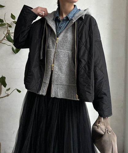 可雙面穿仿毛絎縫大衣