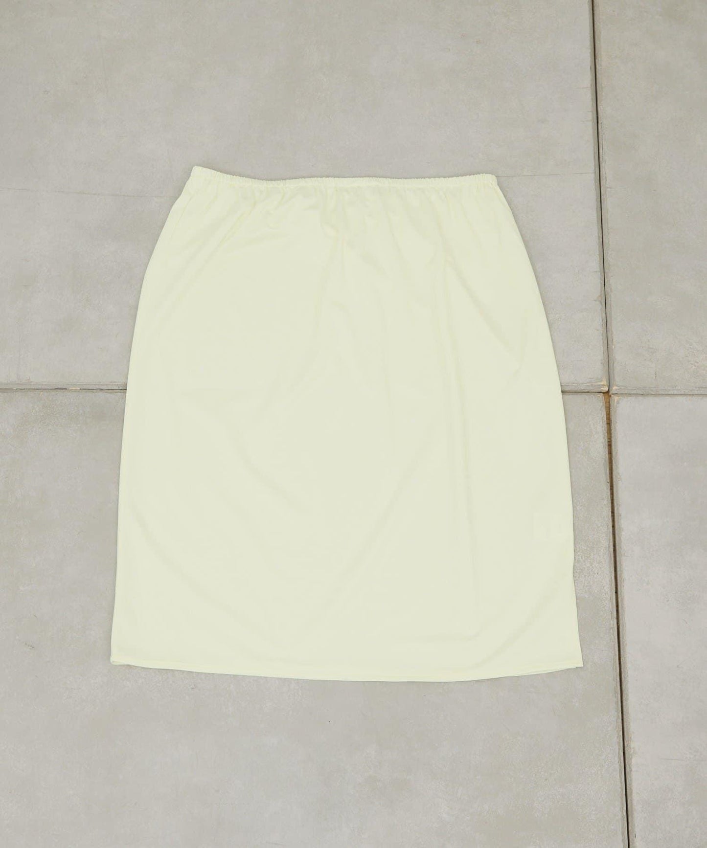 【HERITANOVUM】透視羅紋針織半身裙