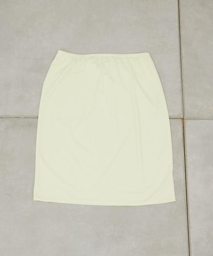 【HERITANOVUM】透視羅紋針織半身裙