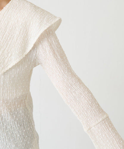 【領子可拆卸】大翻領開衫