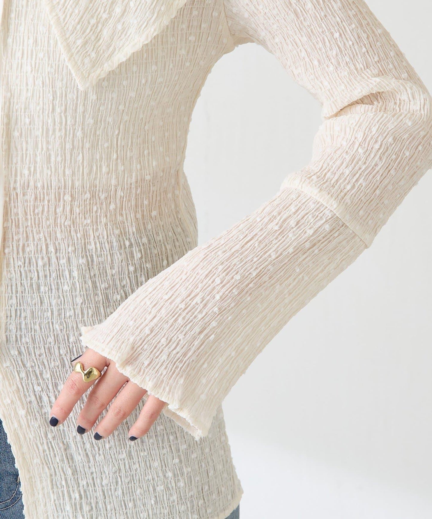 【領子可拆卸】大翻領開衫