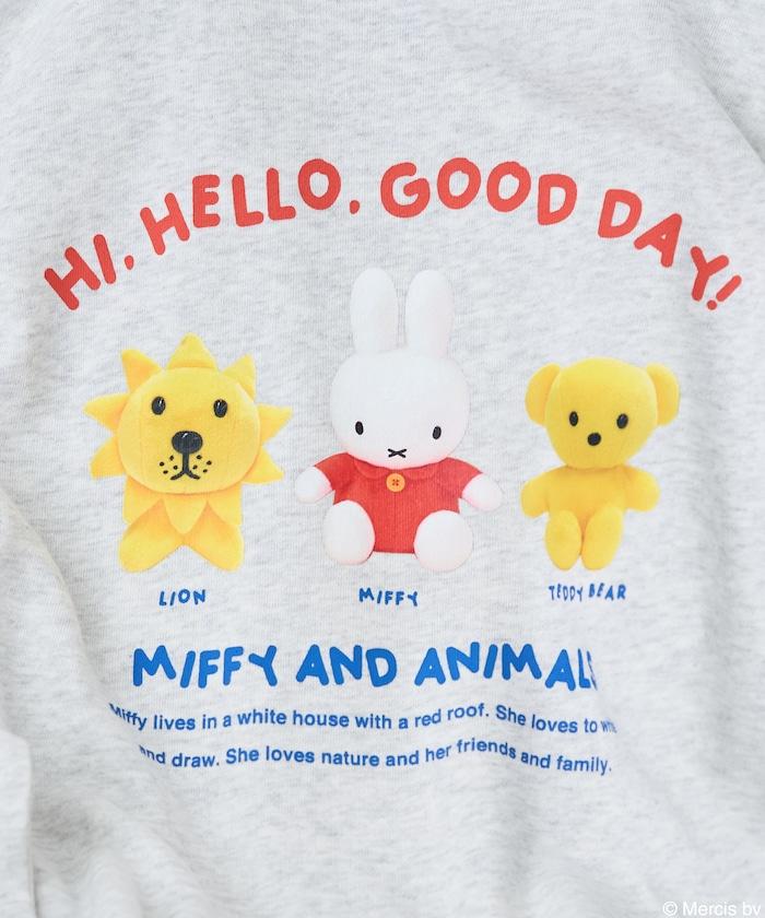 《米菲》動物印花衛衣