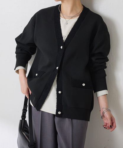 【輕盈/顯氣質】半米蘭針織開衫