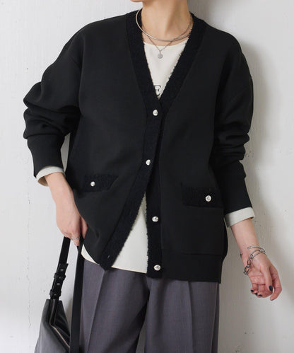 【輕盈/顯氣質】半米蘭針織開衫