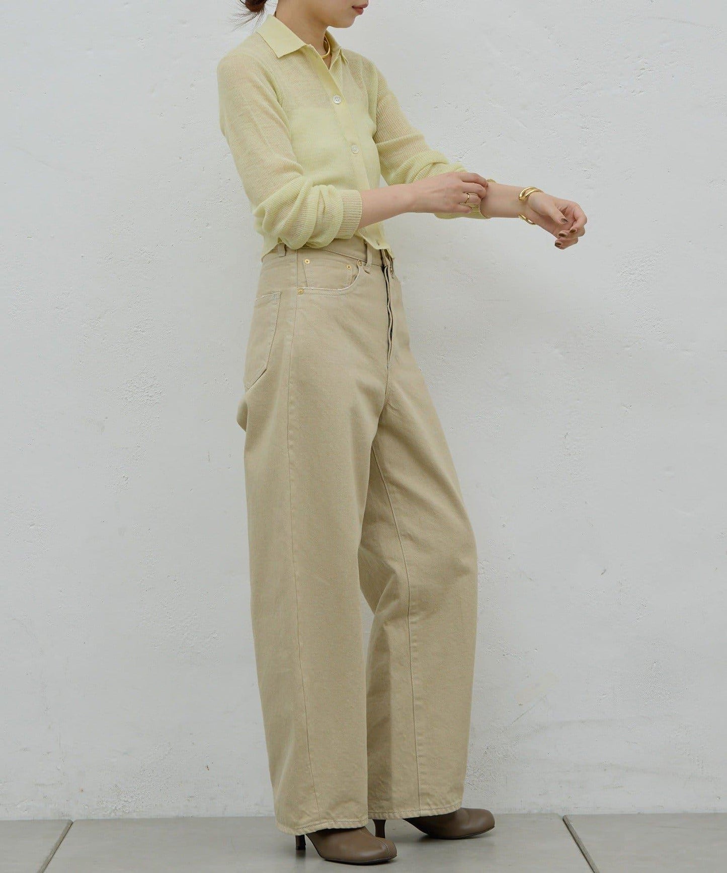 【HERITANOVUM】透視羅紋針織POLO衫