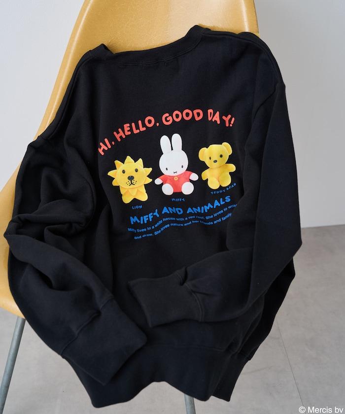 《米菲》動物印花衛衣