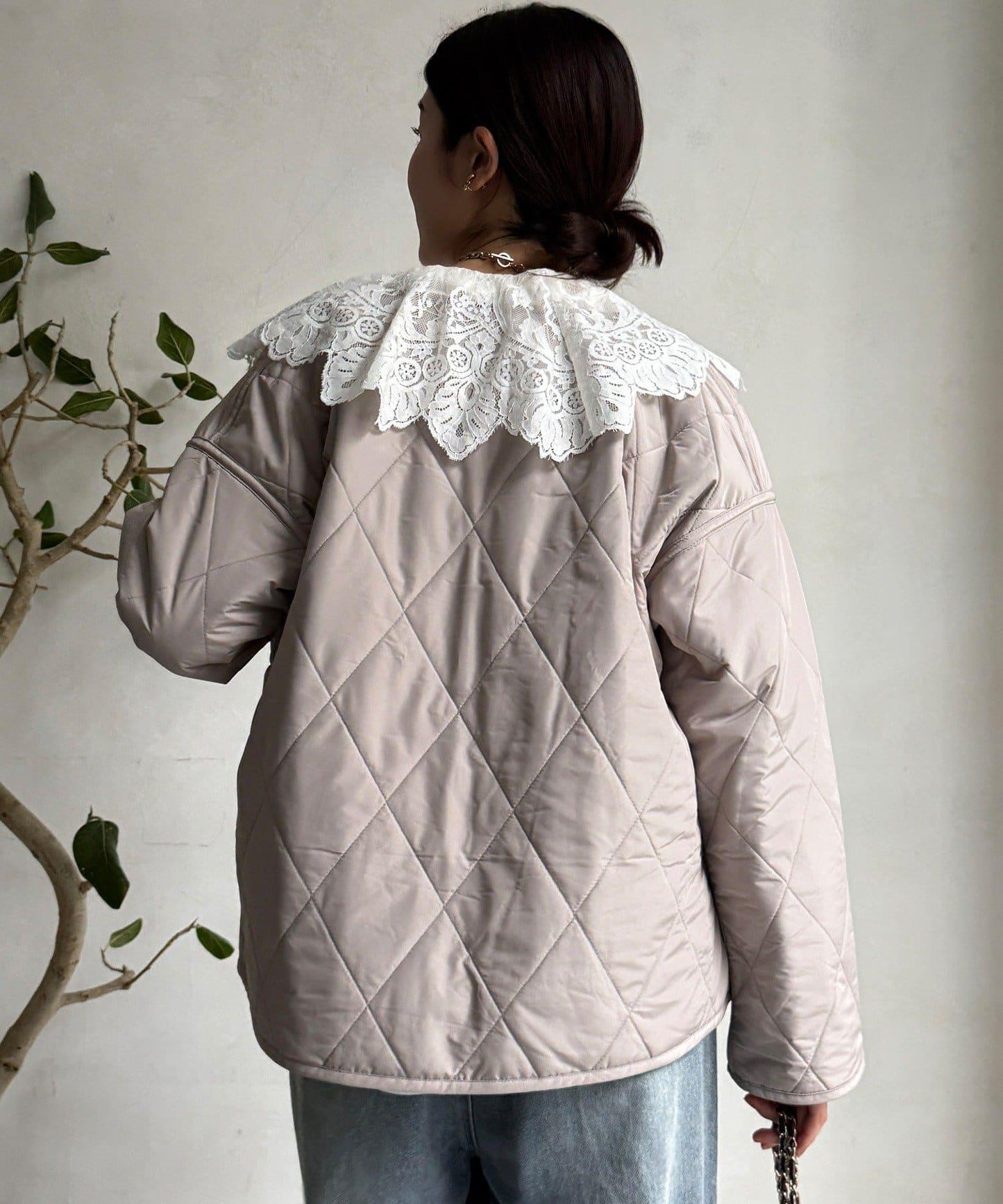 可雙面穿仿毛絎縫大衣