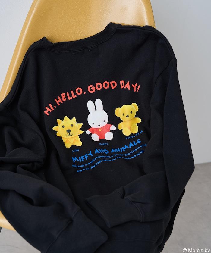 《米菲》動物印花衛衣