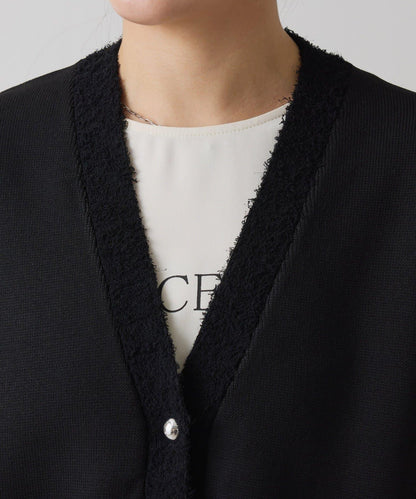 【輕盈/顯氣質】半米蘭針織開衫