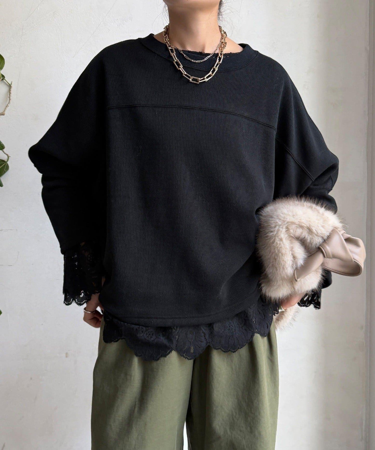 保暖加厚熱感套頭衫