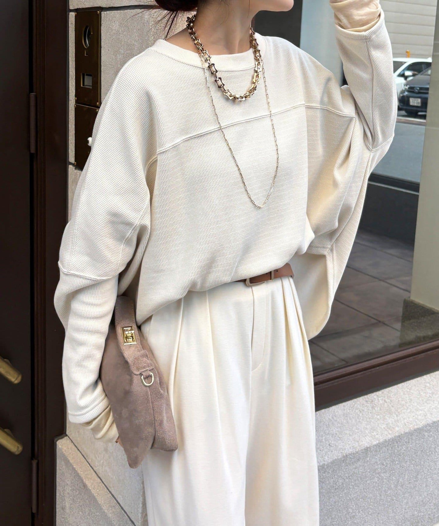 保暖加厚熱感套頭衫