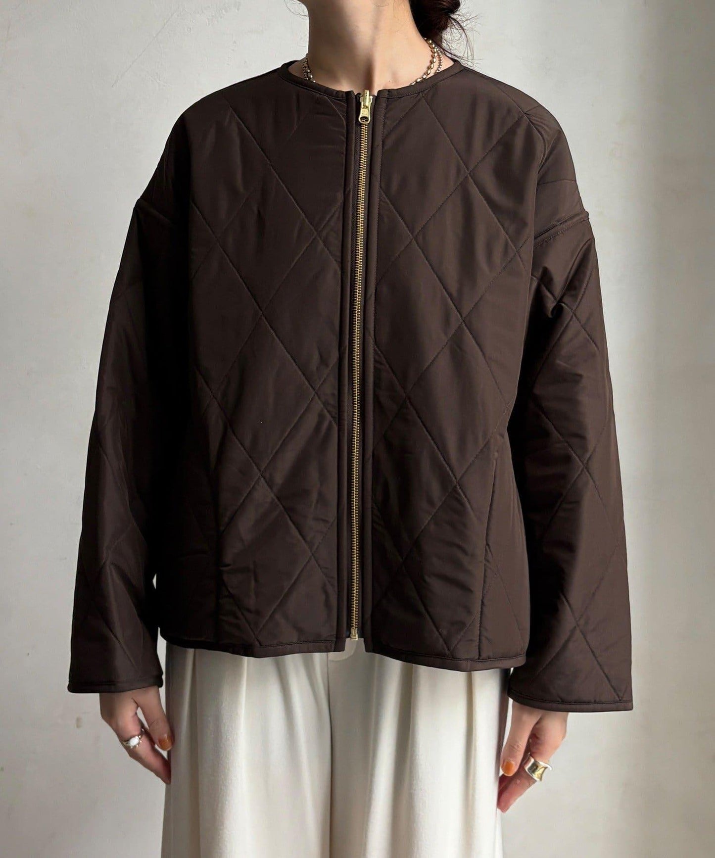 可雙面穿仿毛絎縫大衣