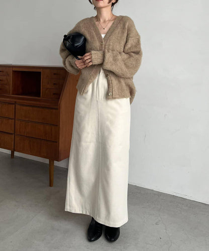 【HAPPY BAG対象】微妙色調紐扣疊穿風開衫