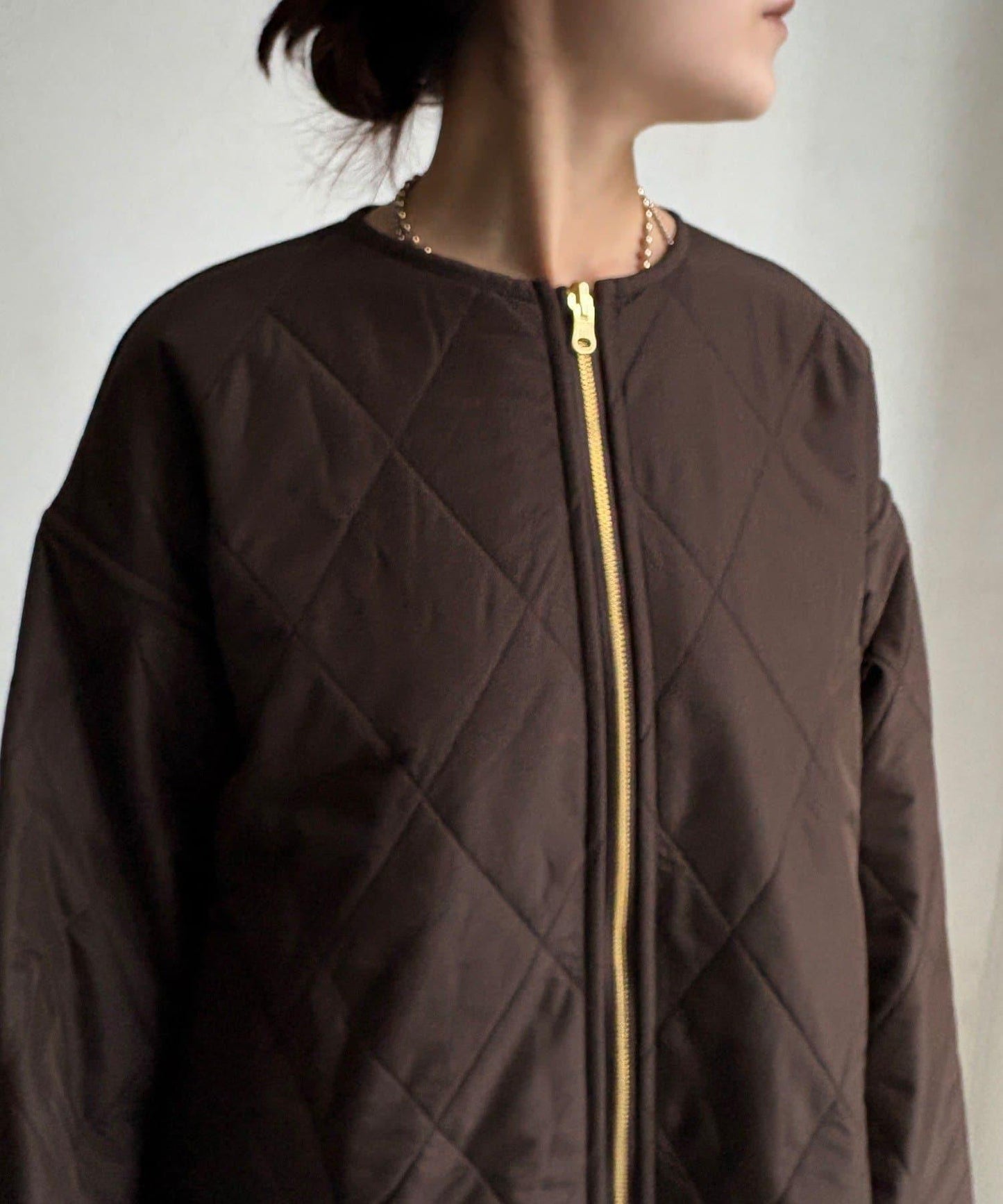 可雙面穿仿毛絎縫大衣