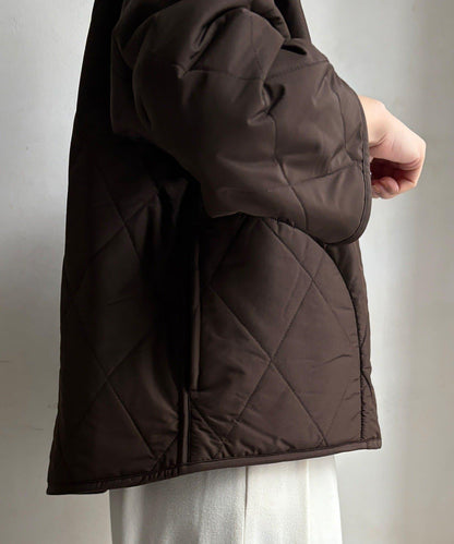 可雙面穿仿毛絎縫大衣