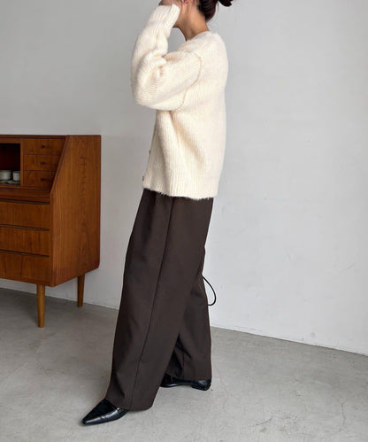 【HAPPY BAG対象】微妙色調紐扣疊穿風開衫