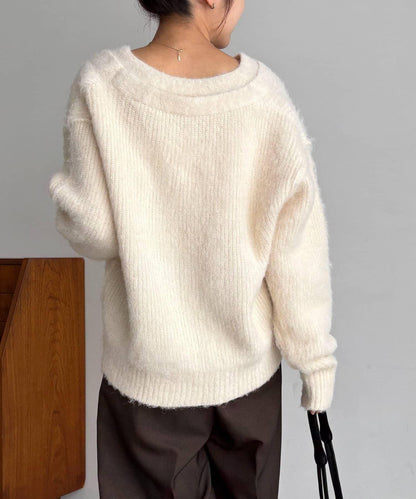 【HAPPY BAG対象】微妙色調紐扣疊穿風開衫