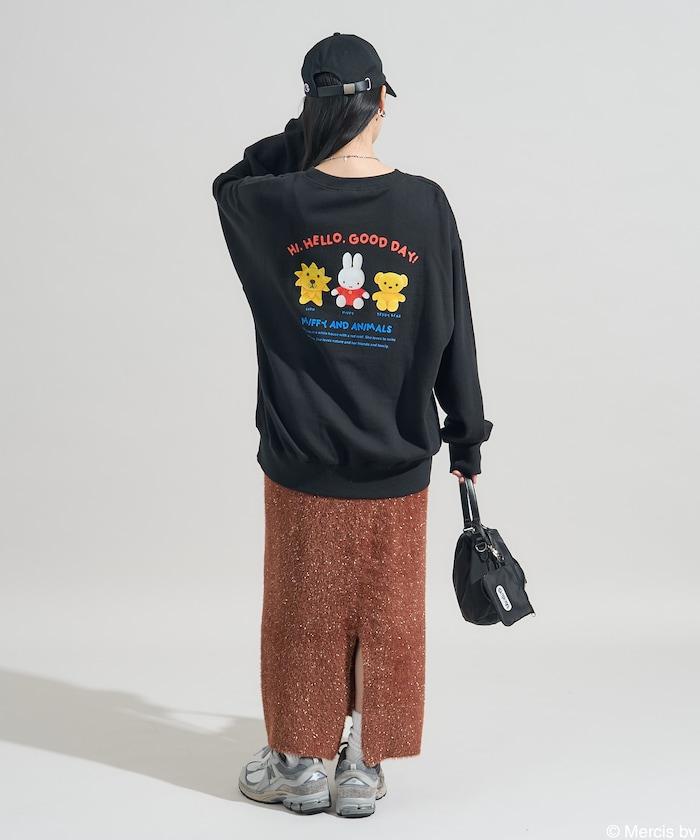 《米菲》動物印花衛衣