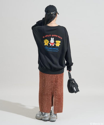 《米菲》動物印花衛衣