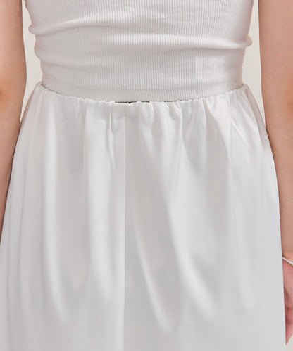 下襬蕾絲多功能半身裙