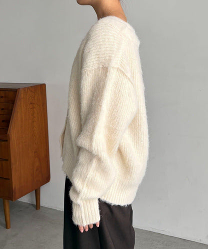 【HAPPY BAG対象】微妙色調紐扣疊穿風開衫