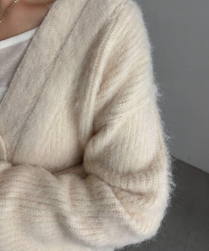 【HAPPY BAG対象】微妙色調紐扣疊穿風開衫