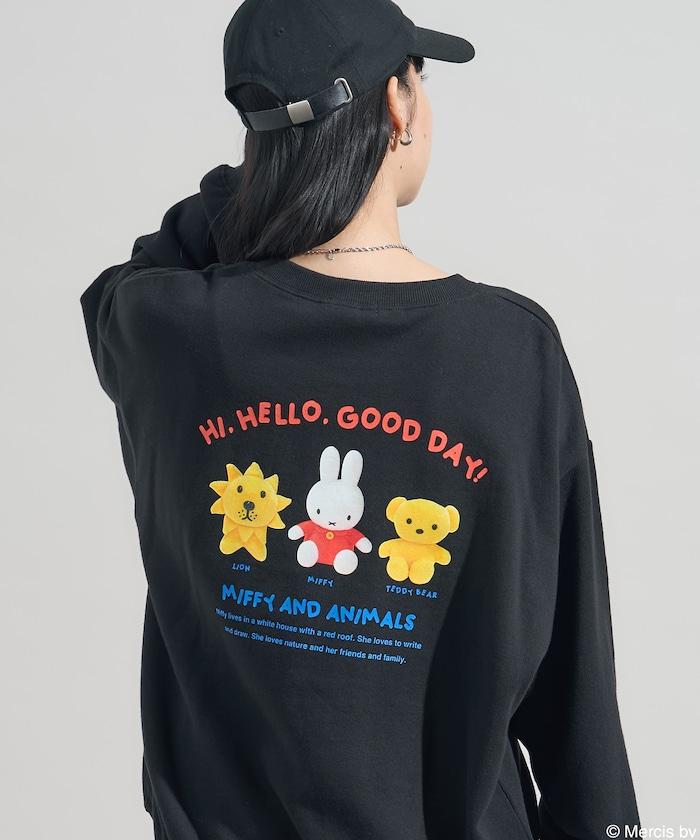 《米菲》動物印花衛衣