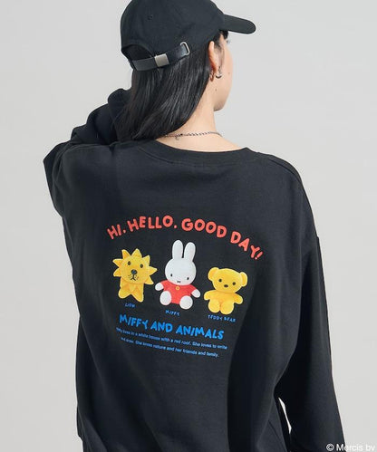 《米菲》動物印花衛衣