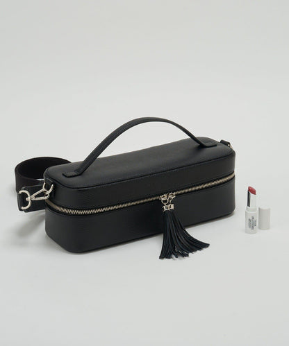 皮革2WAY化妝包唇膏套裝