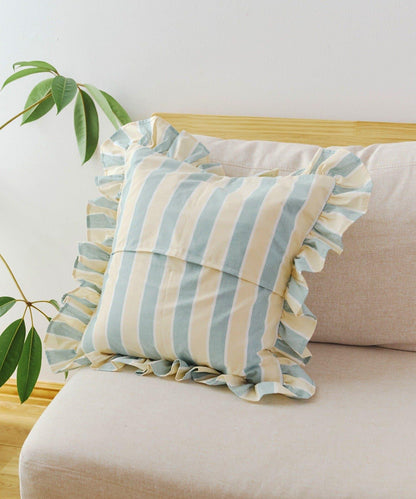 條紋抱枕套：45×45cm