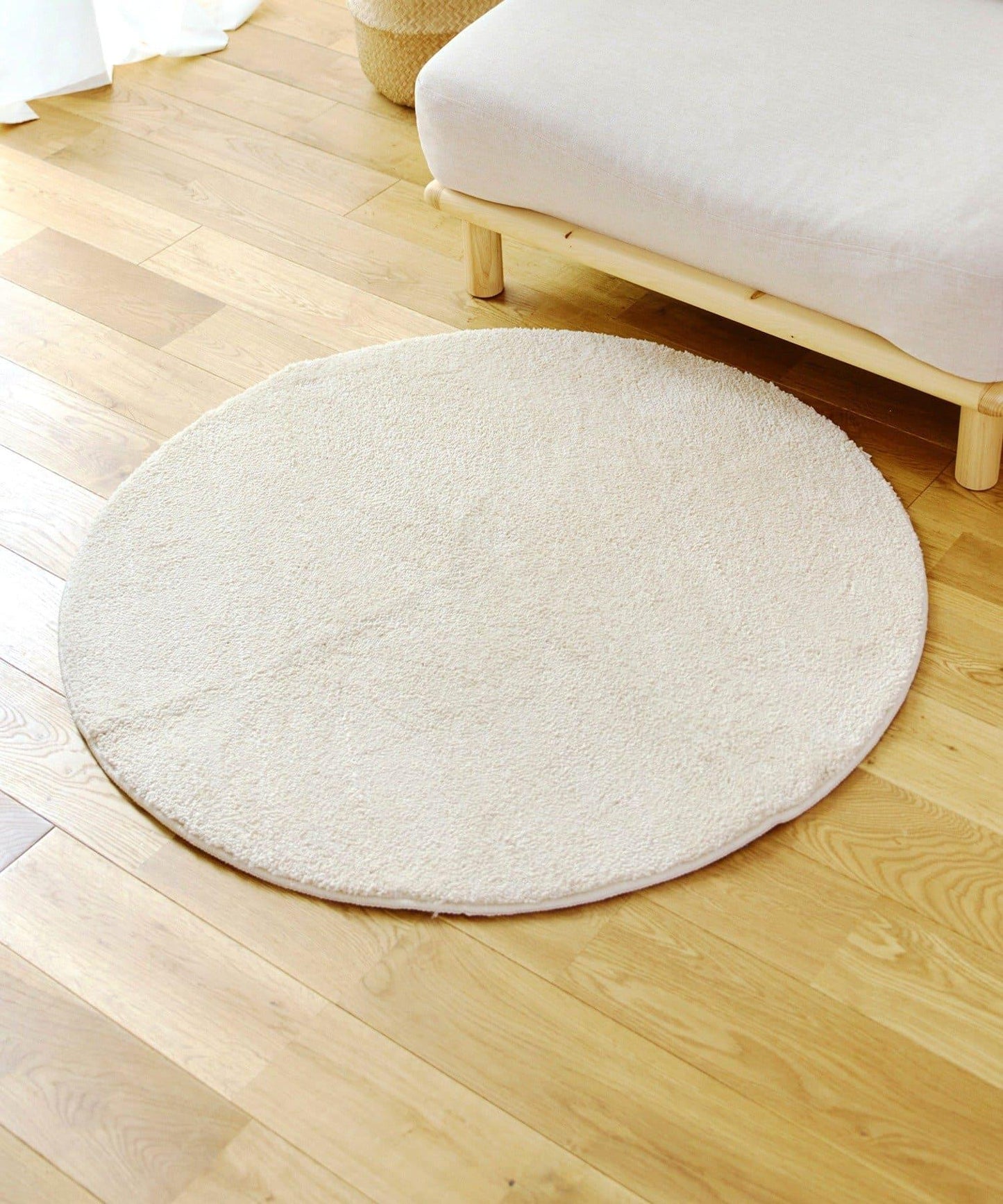 fluffy圓形地墊：90cm