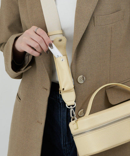 皮革2WAY化妝包唇膏套裝