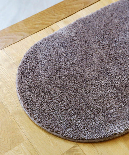 fluffy橢圓形地墊：50×80cm