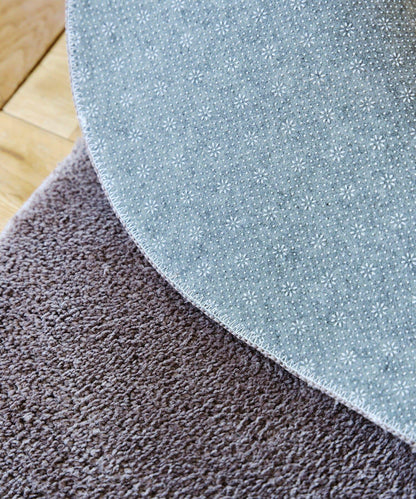 fluffy橢圓形地墊：50×80cm