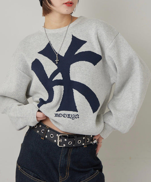 【KOOKY'N】KY提花針織衫