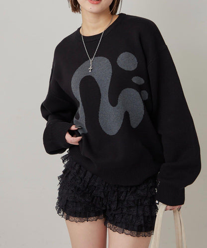 【COOPER】Mg標誌提花針織衫