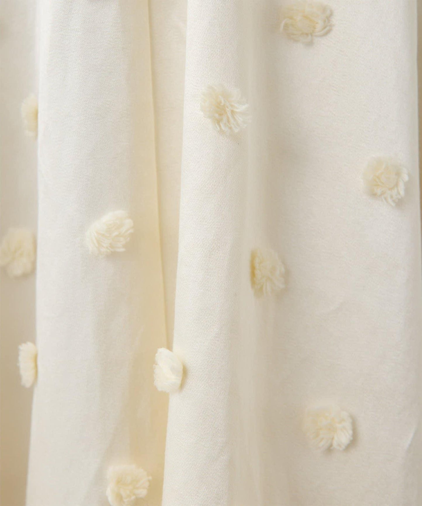 波點提花半身裙