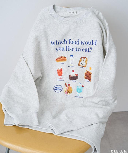 《米菲》連帽印花衛衣