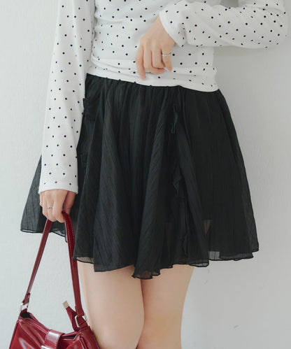 【RMAF】楊柳不規則下襬迷你裙