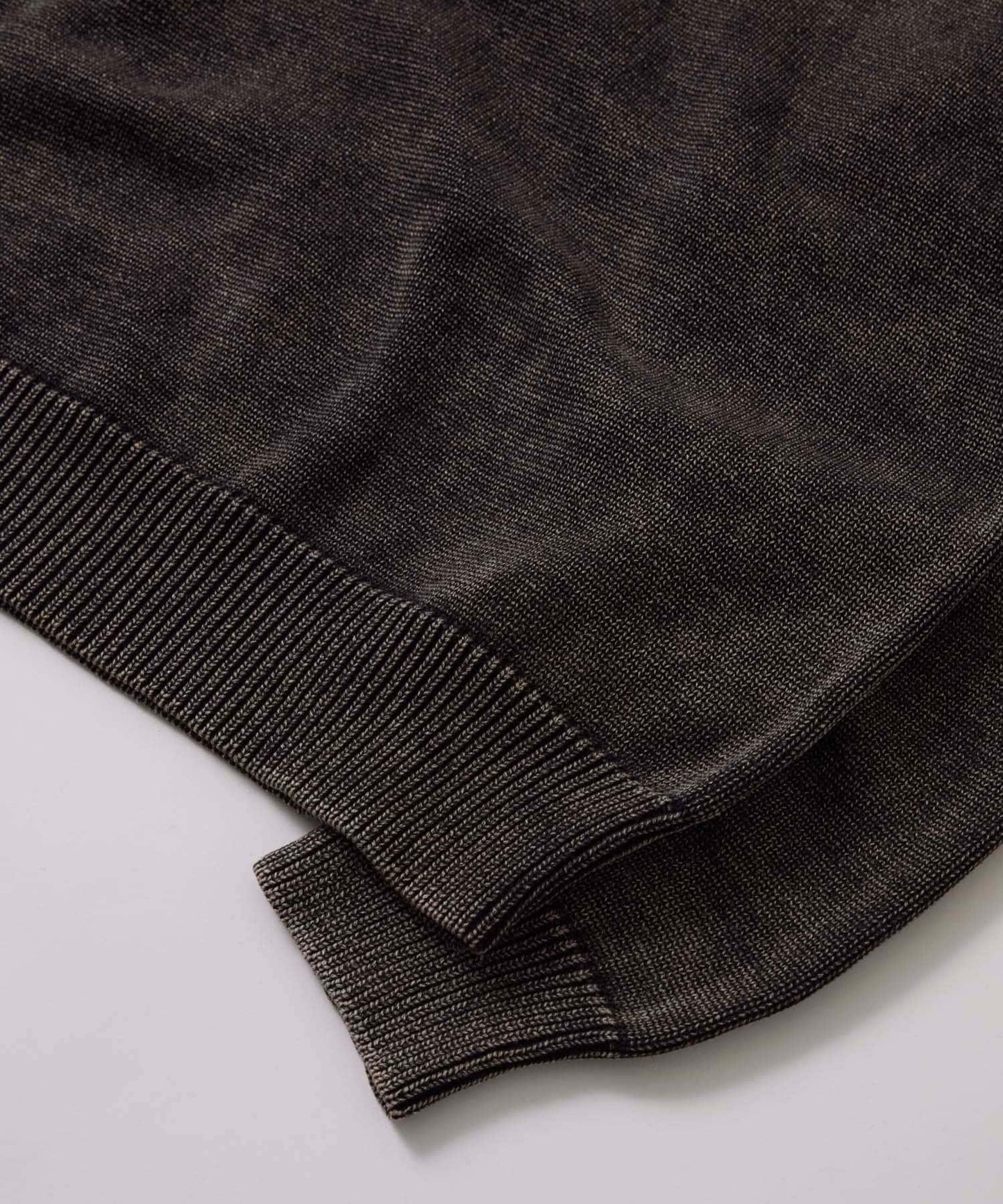 【KOOKY'N】水洗做舊亨利領針織衫