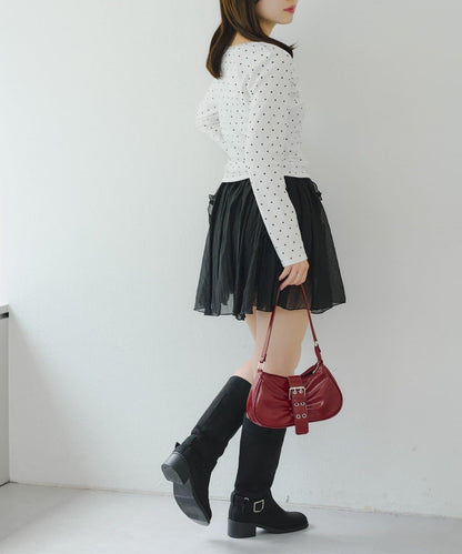 【RMAF】楊柳不規則下襬迷你裙