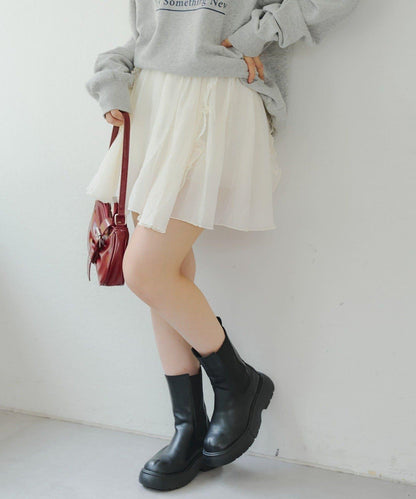 【RMAF】楊柳不規則下襬迷你裙