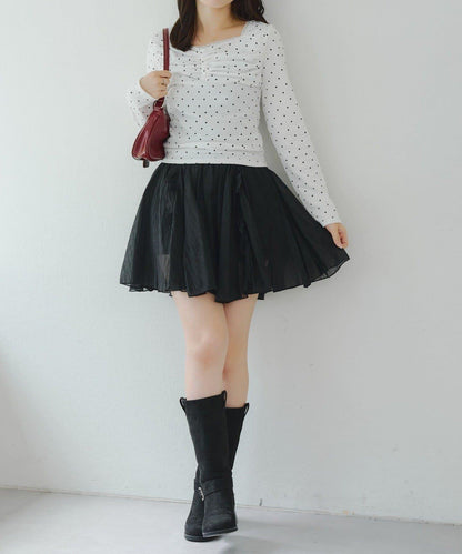 【RMAF】楊柳不規則下襬迷你裙