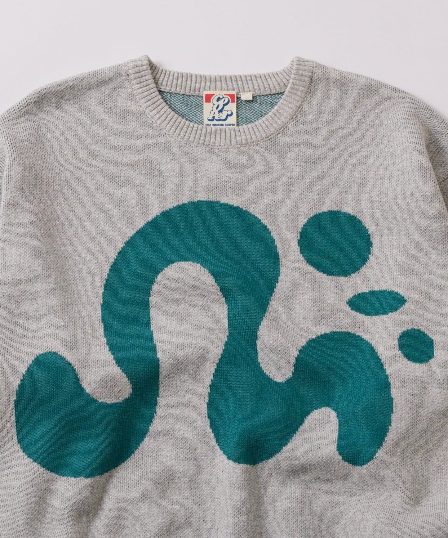 【COOPER】Mg標誌提花針織衫