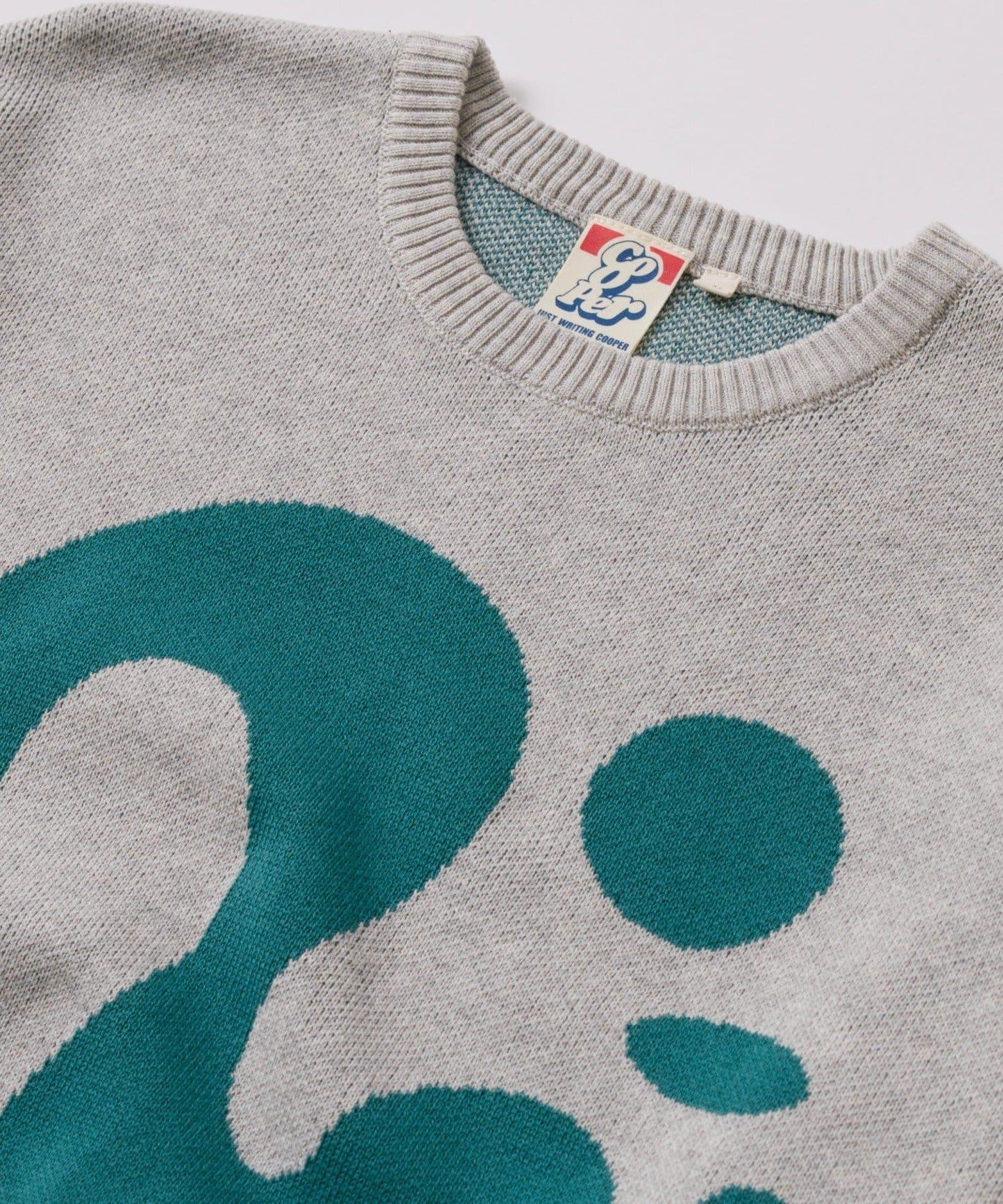 【COOPER】Mg標誌提花針織衫