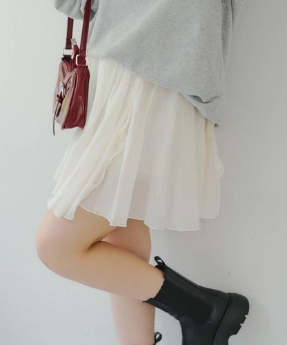 【RMAF】楊柳不規則下襬迷你裙