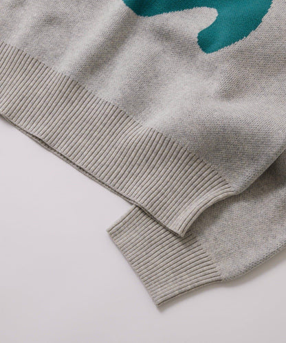 【COOPER】Mg標誌提花針織衫