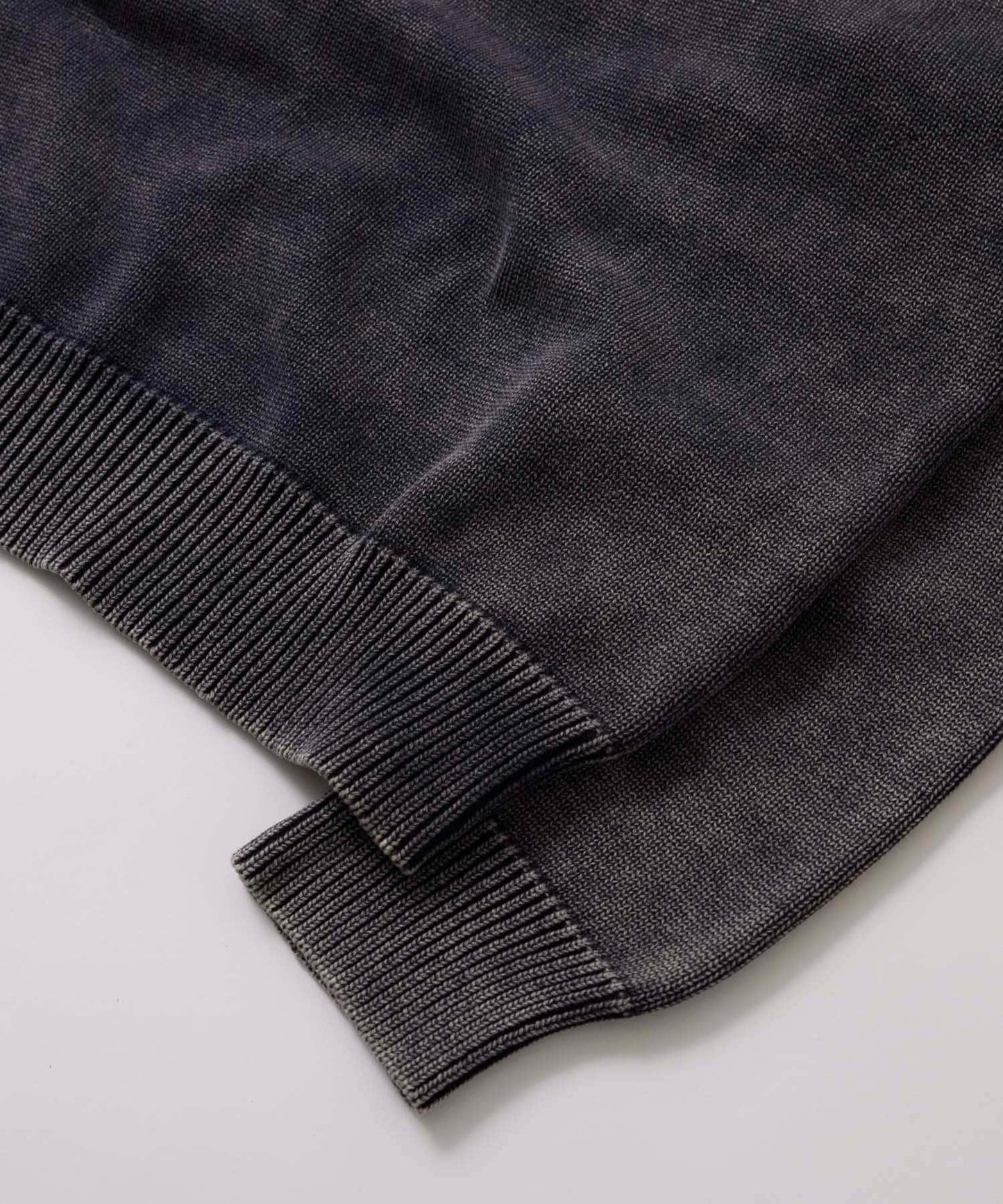 【KOOKY'N】水洗做舊亨利領針織衫