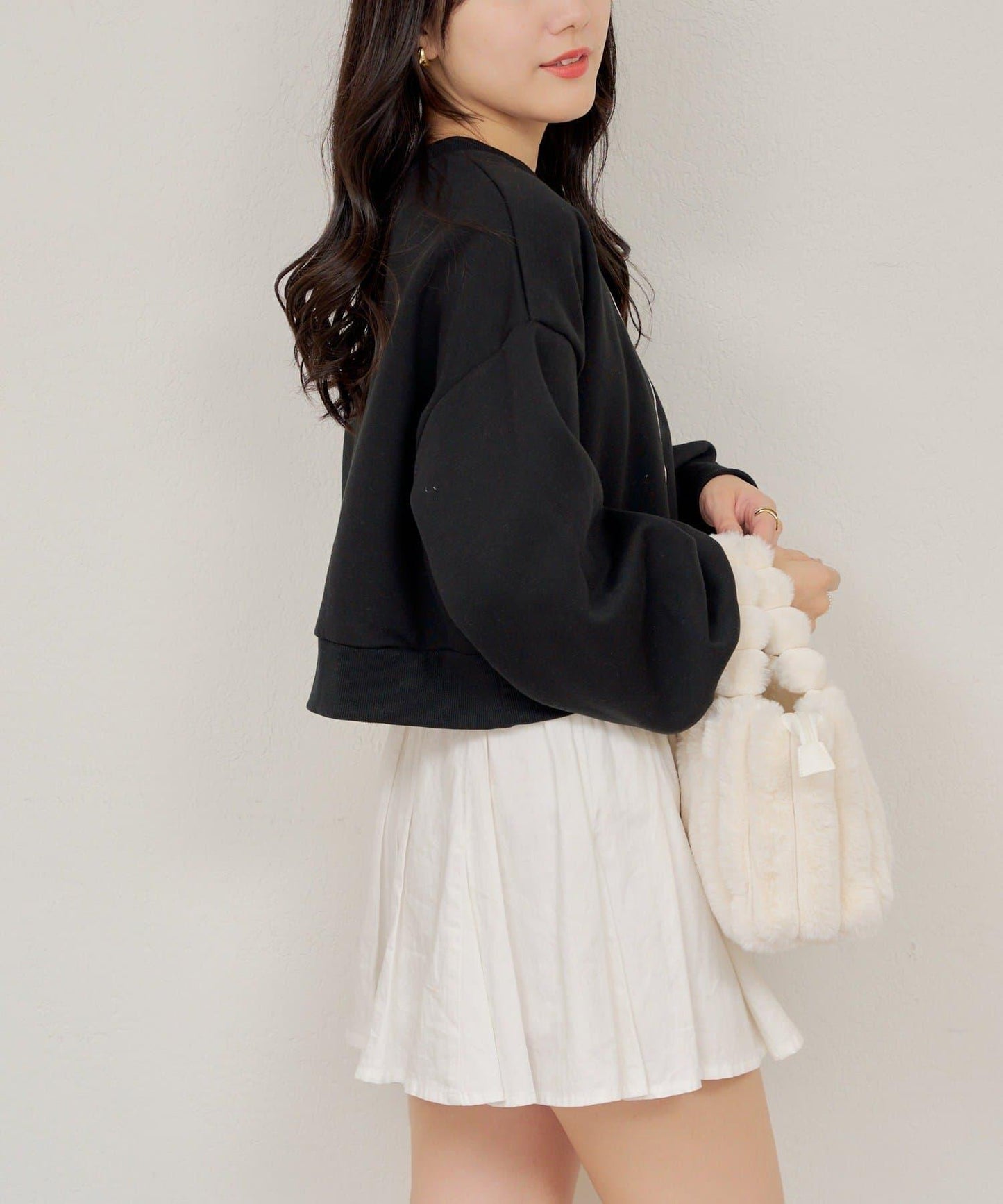 【RMAF】蝴蝶結印花短款衛衣